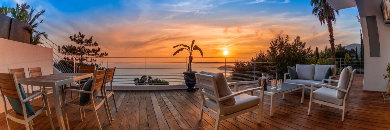 Vistazur Luxueux Appartement Avec Terrasse Et Piscine Райоль-Канадель-сюр-Мер Экстерьер фото